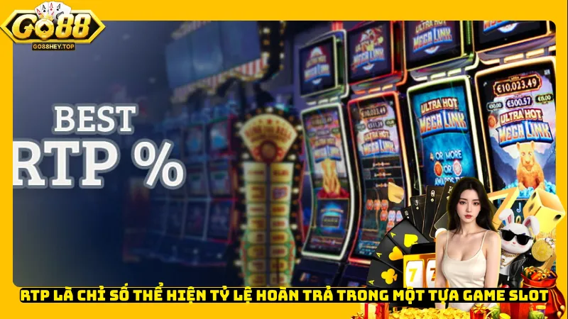 RTP là chỉ số thể hiện tỷ lệ hoàn trả trong một tựa game slot