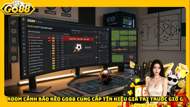 Room cảnh báo kèo Go88 cung cấp tín hiệu giá trị trước giờ G