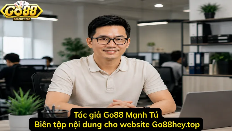 Tác giả Go88 Mạnh Tú - Biên tập nội dung cho website Go88hey.top