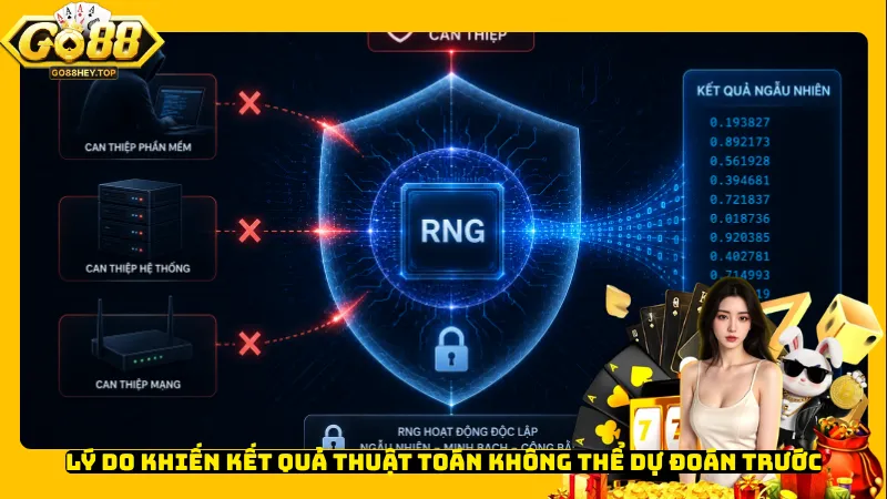 Lý do khiến kết quả thuật toán không thể dự đoán trước